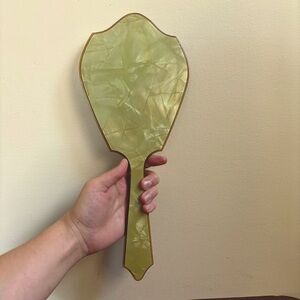 Vintage Celluloid vanity mirror